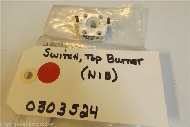 Sears Whirlpool stove 0303524 switch NEW IN BOX Sears Whirlpool stove 0303524 switch NEW IN BOX